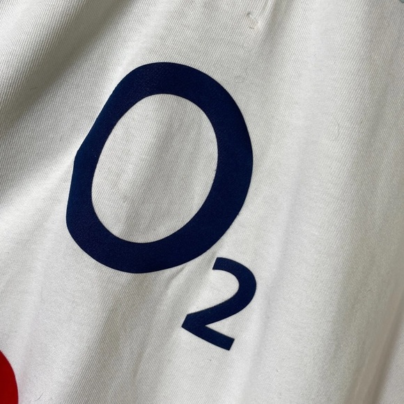 Nike England Rugby Long Sleeve Polo o2 2007 White 2XL - Picture 3 of 15